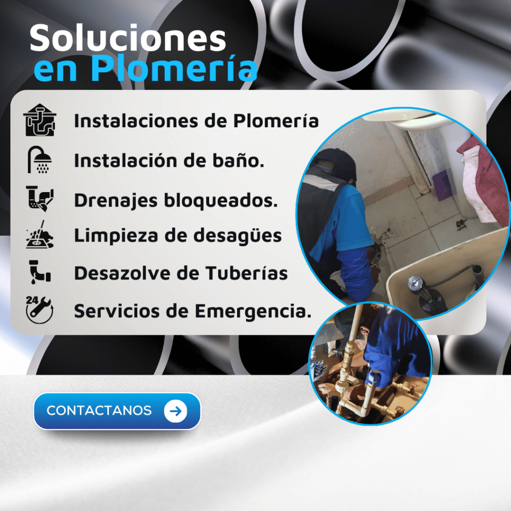 Servicio de Plomería en CDMX.